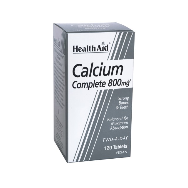 Health Aid Balanced Calcium Complete 800mg 120tab