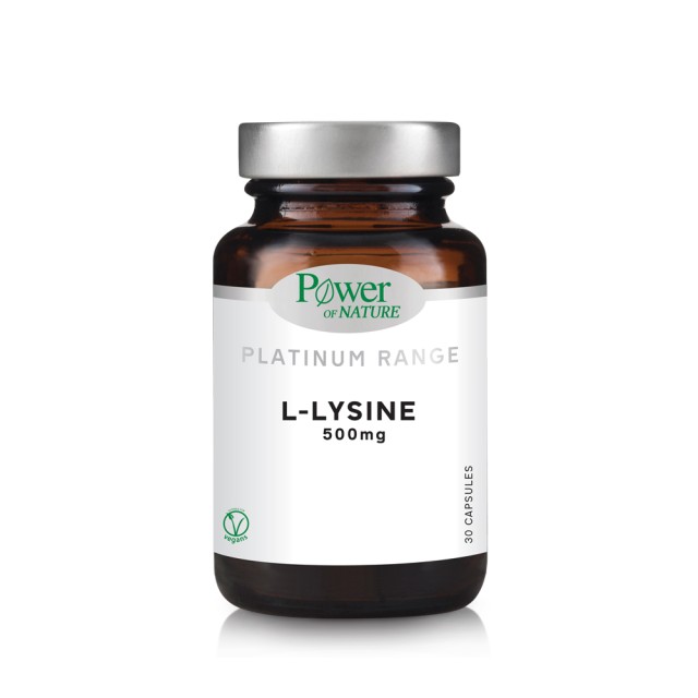 Power Health Platinum L Lysine 500mg 30caps (Συμπλήρωμα Διατροφής με Λυσίνη)