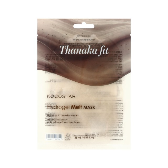 Kocostar Hydrogel Melt Mask Thanaka Fit 25ml (Μάσκα Προσώπου για Βελτίωση της Υφής της Επιδερμίδας)