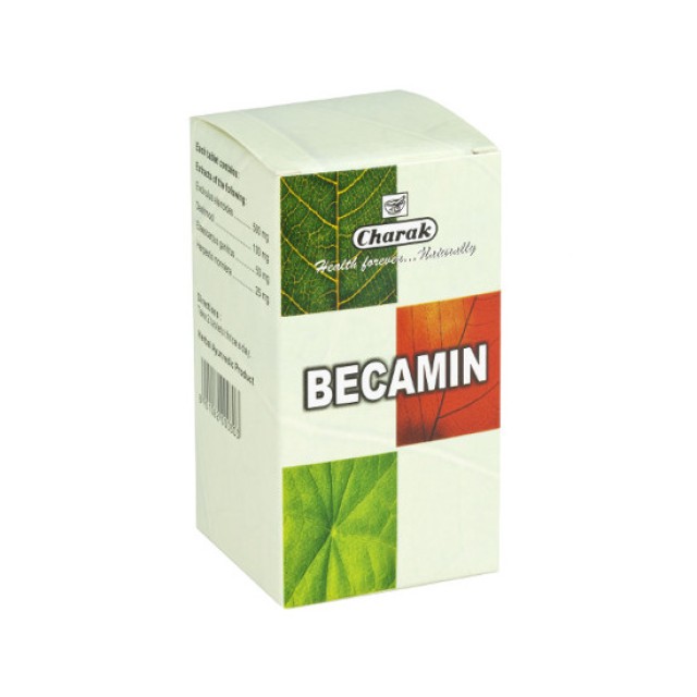 Charak Ayurveda Becamin 100tabs (Καταπολέμηση του Στρες - Άγχος) 