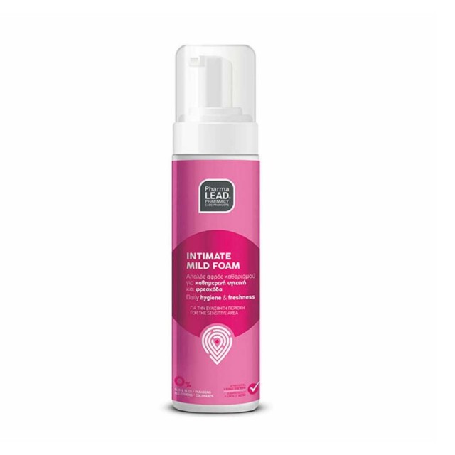 Pharmalead Intimate Mild Foam 200ml (Απαλός Αφρός Καθαρισμού για την Ευαίσθητη Περιοχή)