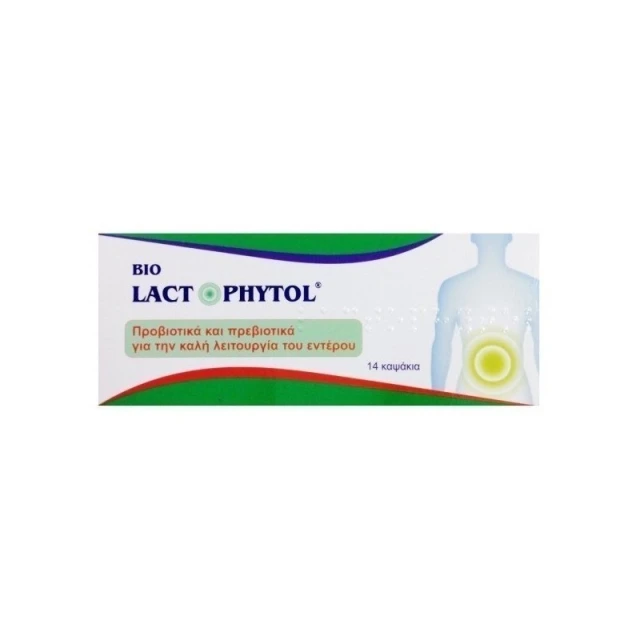 Bio Lactophytol 14caps (Προβιοτικά για την Καλή Λειτουργία του Εντέρου ...
