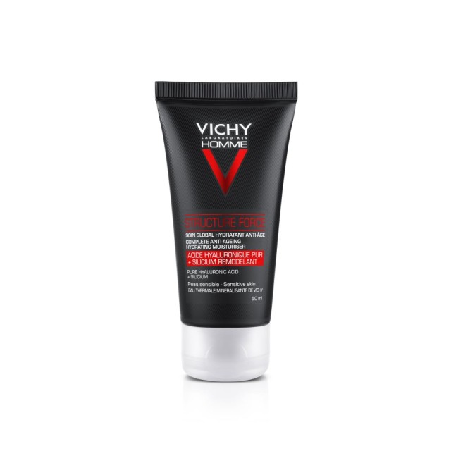 Vichy Homme Structure Force 50ml (Ολοκληρωμένη Αντιγηραντική Ενυδατική Φροντίδα για Άνδρες)