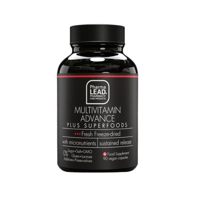 Pharmalead Black Range Multivitamin Advance Plus Superfoods 90caps (Συμπλήρωμα Διατροφής με Πολυβιταμίνες για την Ενίσχυση του Οργανισμού)