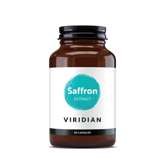 Viridian Saffron Extract 30mg 30caps (Συμπλήρωμα Διατροφής για την Υποστήριξη της Μνήμης & της Διάθεσης)