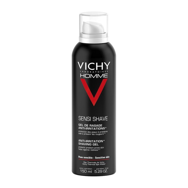 Vichy Homme Gel De Rassage Anti-Irritation 150ml (Τζελ Ξυρίσματος)