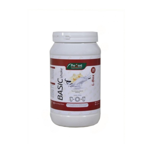 Prevent Basic Shake Long Box Vanilla 581gr 35 Μερίδες (Βιταμινούχο Ρόφημα για Έλεγχο του Βάρους με Γεύση Βανίλια)