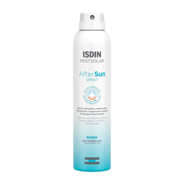Isdin Post-solar After Sun Spray 200ml (Καταπραϋντικό Γαλάκτωμα Σπρέι Σώματος για Μετά τον Ήλιο)