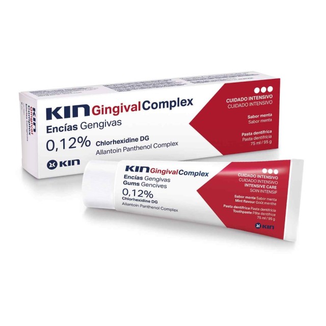 Kin Gingival Complex Toothpaste 75ml (Οδοντόκρεμα Κατά της Βακτηριακής Πλάκας)