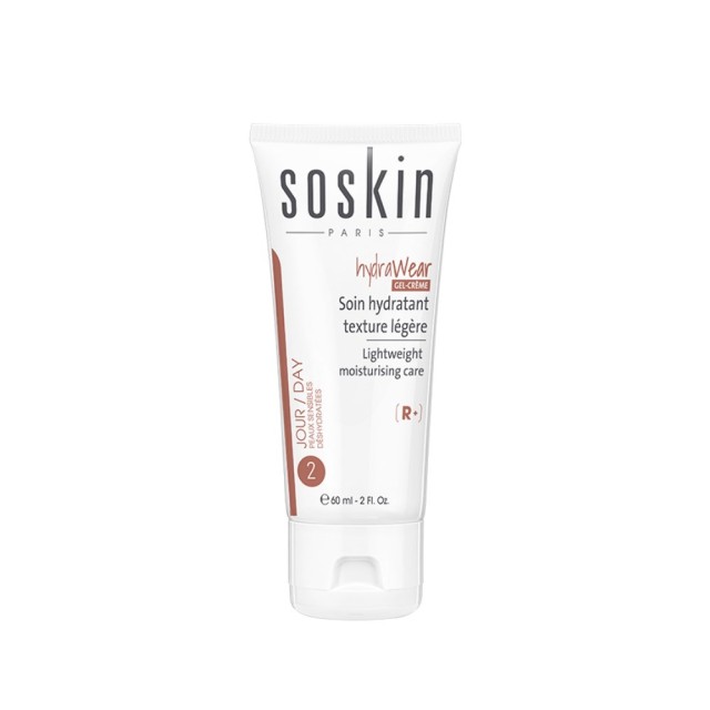 Soskin Hydrawear Gel Cream Lightweight Moisturising Care 60ml