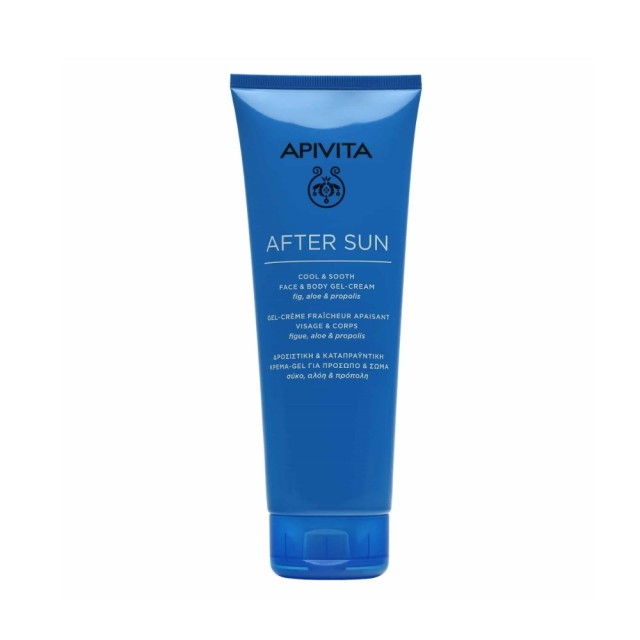 Apivita Bee Sun Safe After Sun Cool & Sooth Face & Body Gel Cream 200ml (Δροσιστική & Καταπραϋντική Κρέμα-Τζελ για Πρόσωπο & Σώμα για Μετά τον Ήλιο)