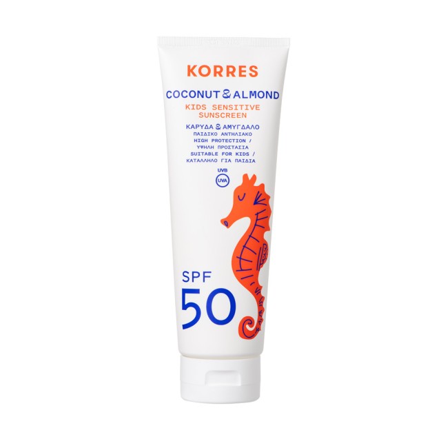 Korres Coconut & Almond Kids Sensitive Sunscreen SPF50 250ml