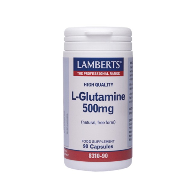 Lamberts L Glutamine 500mg 90cap