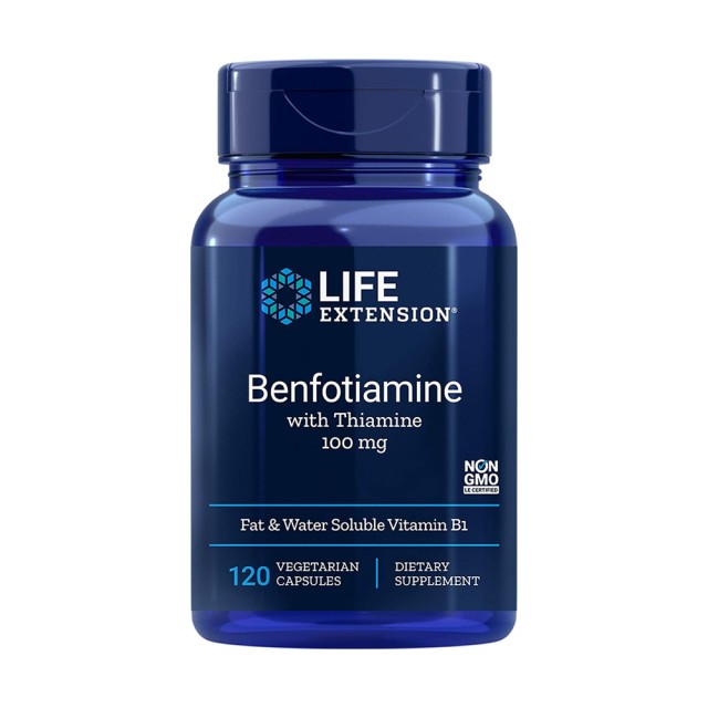 Life Extension Benfotiamine With Thiamin 120cap