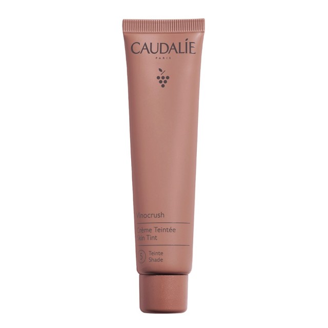 Caudalie Vinocrush Skin Tint Shade 5 Medium Tan 30ml (Ενυδατική Κρέμα Προσώπου με Χρώμα)