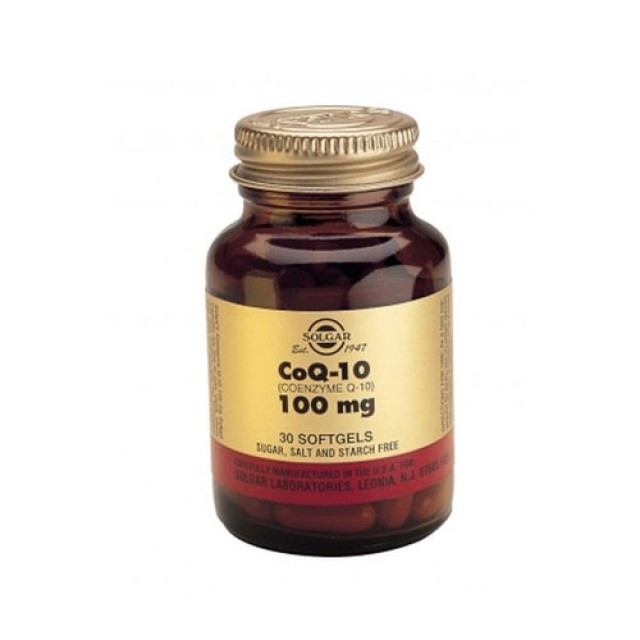 Solgar Coenzyme Q10 100mg 30softgels