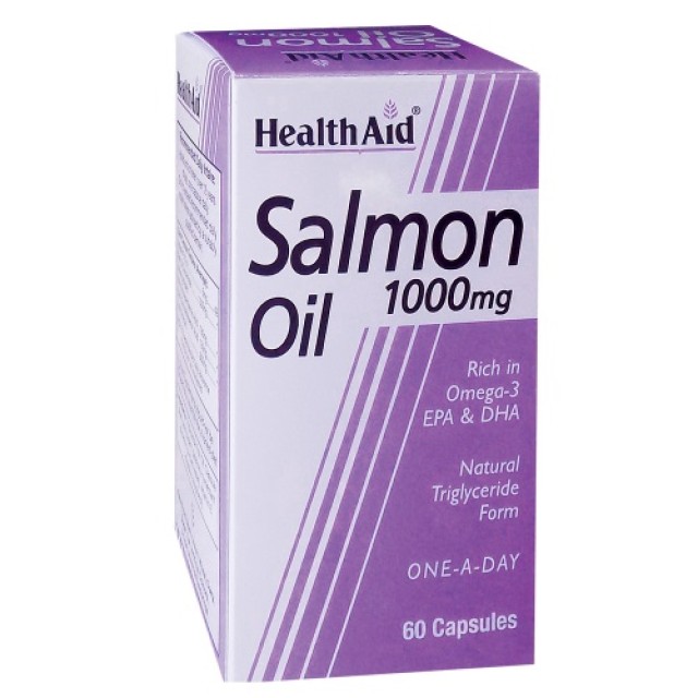 Health Aid Salmon Oil 1000mg 60 cap (Καρδιά - Κυκλοφορικό)