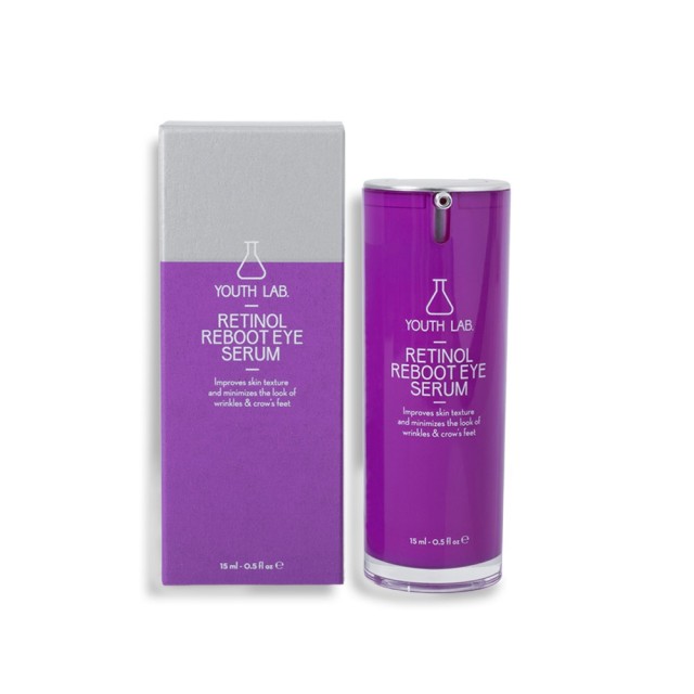 YOUTH LAB Retinol Reboot Eye Serum 15ml (Iσχυρός Aναπλαστικός Oρός Ματιών με Ρετινόλη)