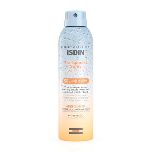 Isdin Fotoprotector Transparent Spray SPF50 250ml (Αντιηλιακό Σπρέι Σώματος)