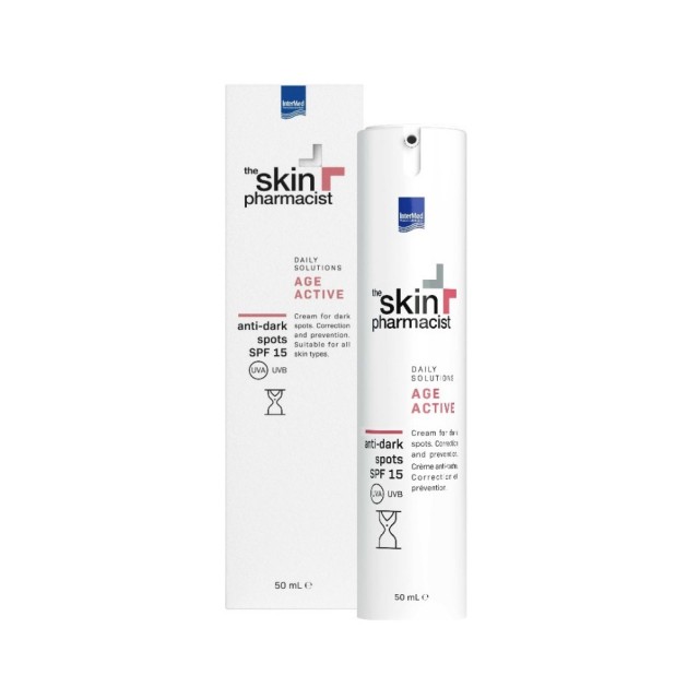 The Skin Pharmacist Age Active Anti Dark Spots SPF15 50ml (Κρέμα για Δυσχρωμίες & Πανάδες SPF15)