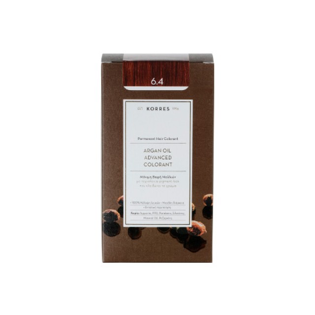 Korres Argan Color Dark Blonde 6.4 (Ξανθό Σκούρο Χάλκινο)