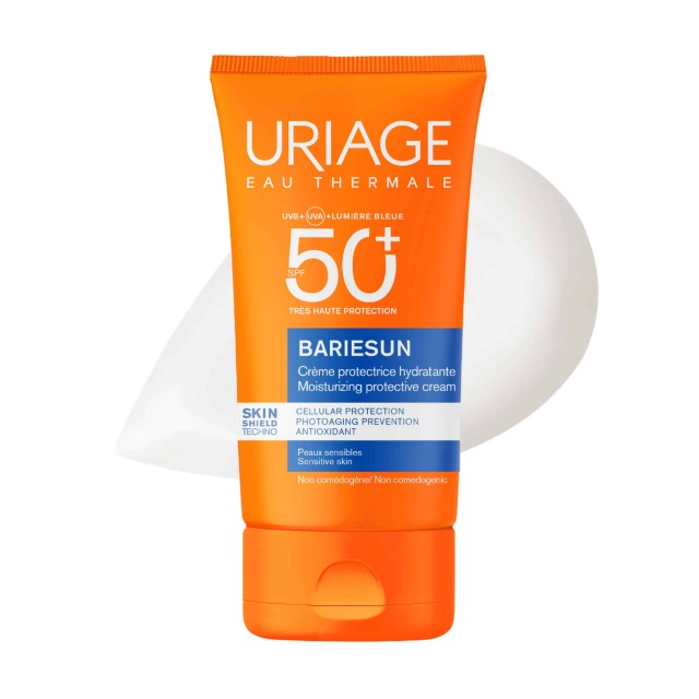 Uriage Bariesun Moisturizing Protective Cream SPF50+ 50ml (Αντηλιακή Κρέμα Προσώπου Πολύ Υψηλής Προστασίας)