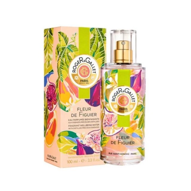 Roger & Gallet Fleur de Figuier Wellbeing Fragrant Water Limited Edition 100ml (Άρωμα με Νότες από Φύλλα Συκιάς)