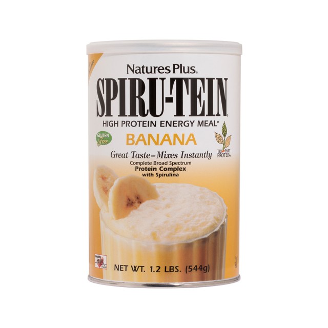 Natures Plus Spiru Tein Banana 544gr (Πολυβιταμίνες)