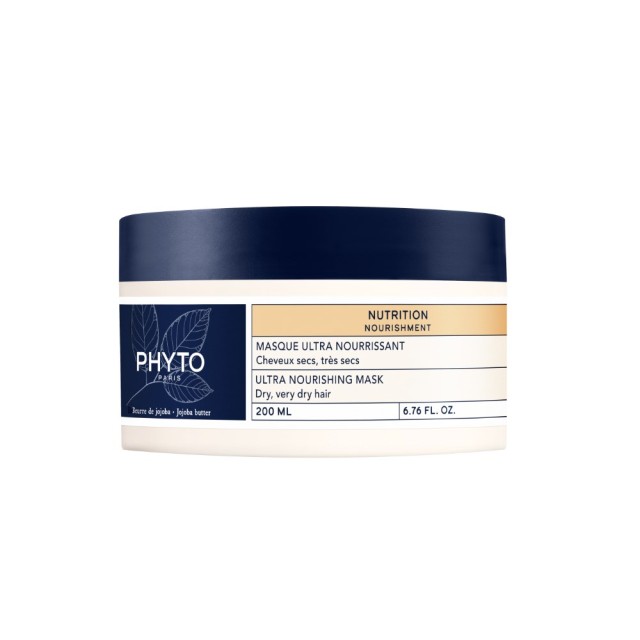 Phyto Nutrition Ultra Nourishing Mask 200ml (Μάσκα Μαλλιών Εξαιρετικής Θρέψης για Ξηρά/Πολύ Ξηρά Μαλλιά)