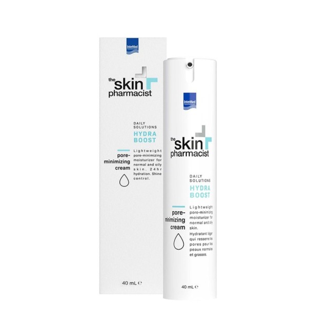 The Skin Pharmacist Daily Solutions Hydra Boost Pore Minimizing Cream 40ml (Ελαφριά Ενυδατική Κρέμα Προσώπου για Κανονική/Λιπαρή Επιδερμίδα)