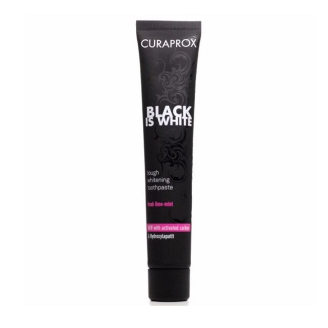 Curaprox Black is White  Whitening 90ml (Λευκαντική Οδοντόκρεμα)