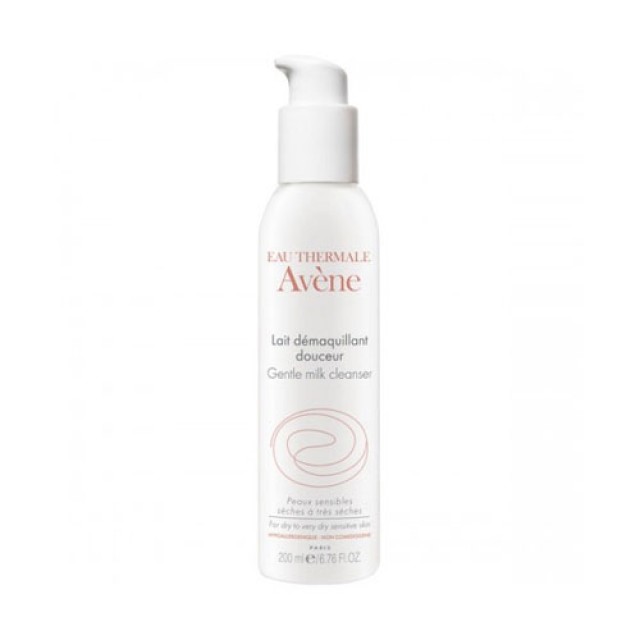 Avene Lait Demaquillant Douceur 200ml (Γαλάκτωμα Καθαρισμού για Ξηρή Επιδερμίδα)