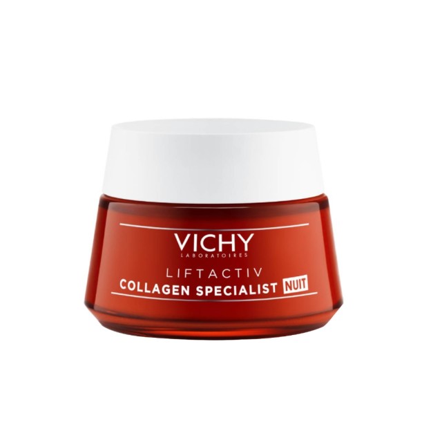 Vichy Liftactiv Collagen Specialist Night 50ml (Aντιγηραντική & Συσφιγκτική Κρέμα Νύχτας)