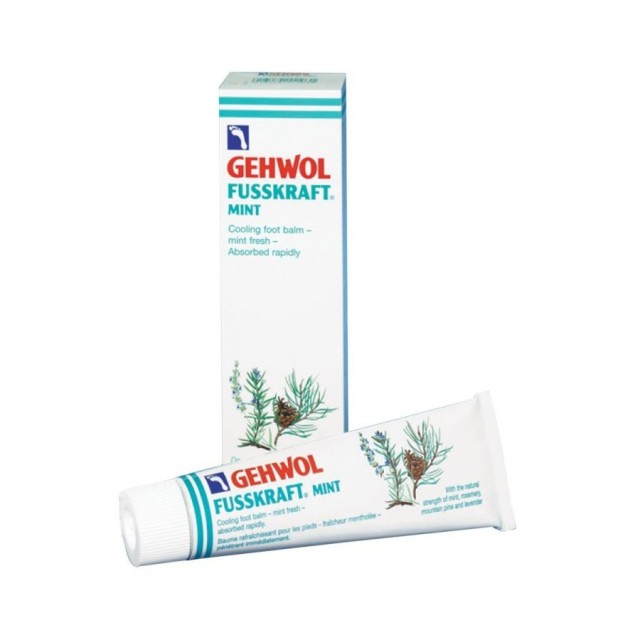 Gehwol Fusskraft Mint Balm 75ml (Αντιφλογιστικό Βάλσαμο για Πέλματα & Γάμπες)