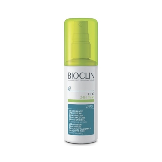 Bioclin Deo 24h Fresh Vapo Spray 100ml (Αποσμητικό Σπρέι για Κανονική Εφίδρωση)