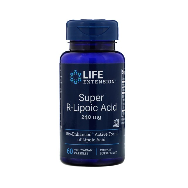 Life Extension Super R Lipoic Acid 60 caps (Άλφα Λιποϊκό Οξύ)