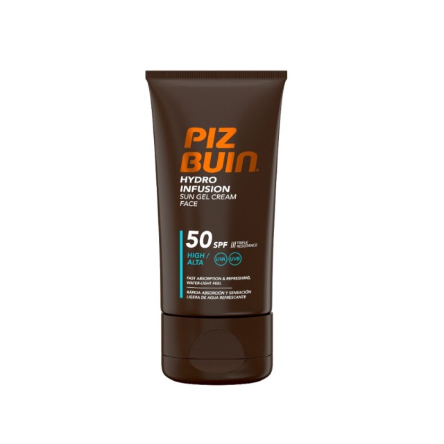 Piz Buin Hydro Infusion Sun Gel Face Cream SPF50 50ml