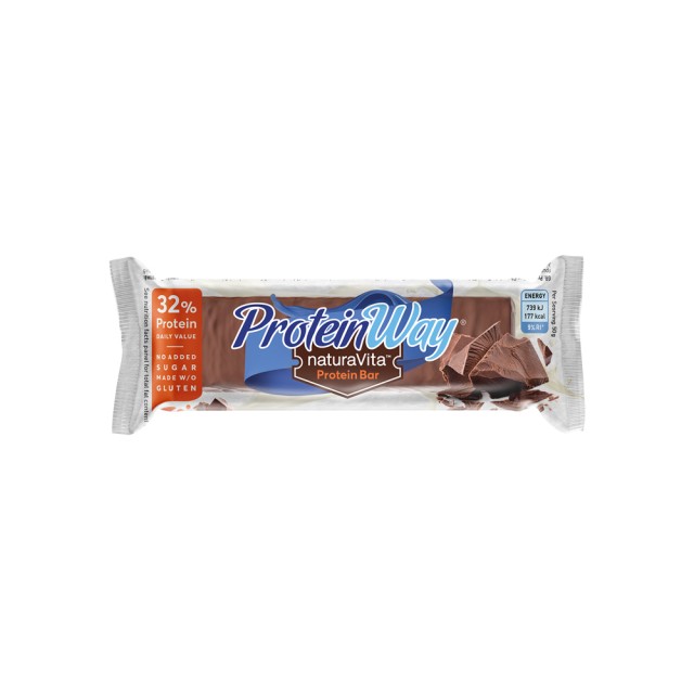 Natura Vita Protein Way Chocolate Protein Bar 50gr (Μπάρα Πρωτεΐνης με Γεύση Κακάο)