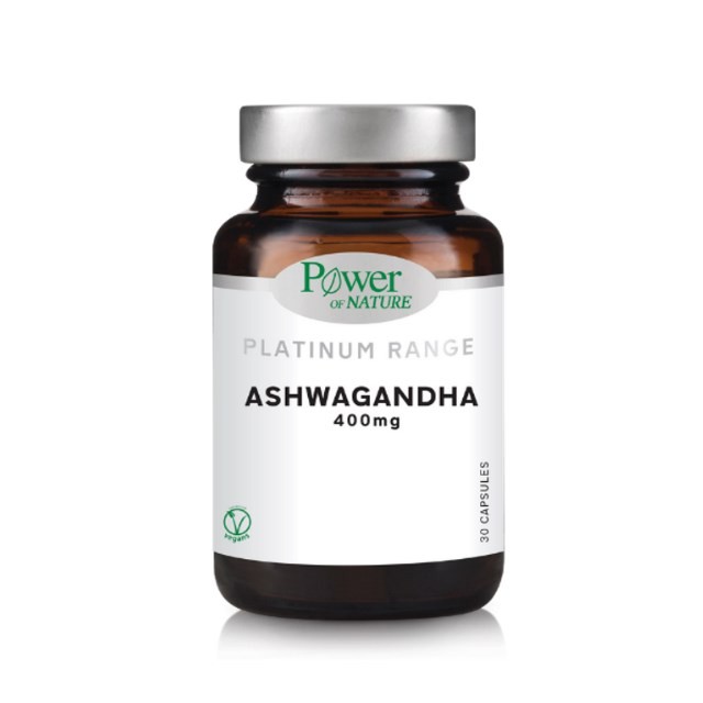 Power Health Platinum Range Ashwagandha 400mg 30caps (Συμπλήρωμα Διατροφής με Εκχύλισμα Ασβαγκάντας)