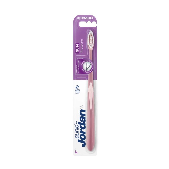 Jordan Gum Protector Ultrasoft (Πολύ Μαλακή Οδοντόβουρτσα με Έλεγχο Πίεσης για την Προστασία των Ούλων σε Διάφορα Χρώματα)