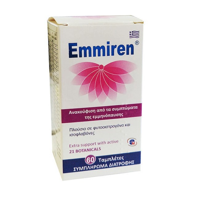 Medichrom Emmiren 60tabs (Συμπλήρωμα για την Εμμηνόπαυση)