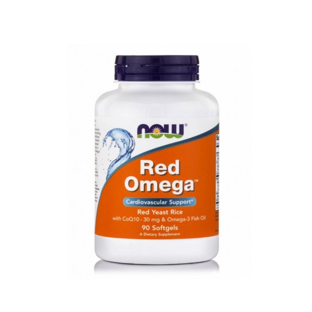 Now Foods Red Omega 90softgels (Συμπλήρωμα Διατροφής για τη Φυσιολογική Καρδιαγγειακή Λειτουργία)