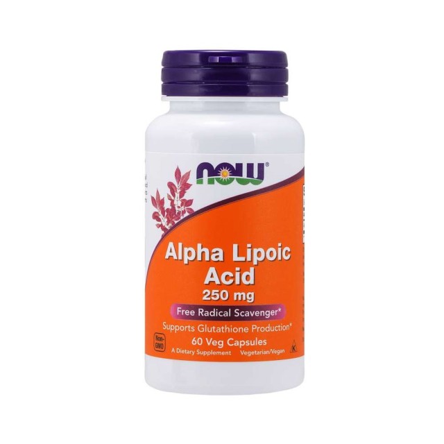 Now Foods Alpha Lipoic Acid 250mg 60vcaps