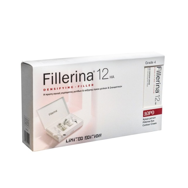 Fillerina SET 12HA Densifying Filler Face Treatment 2x30ml & GIFT 12HA Densifying Filler Eye Cream Grade 4 15ml