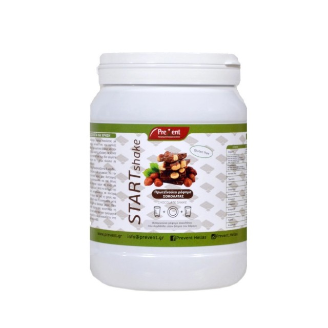 Prevent Start Shake Chocolate 430gr 8 Μερίδες (Βιταμινούχο Ρόφημα για Έλεγχο του Βάρους με Γεύση Σοκ