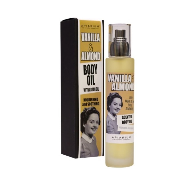 Apiarium Vanilla & Almond Body Oil 100ml (Λάδι Σώματος από Βανίλια)