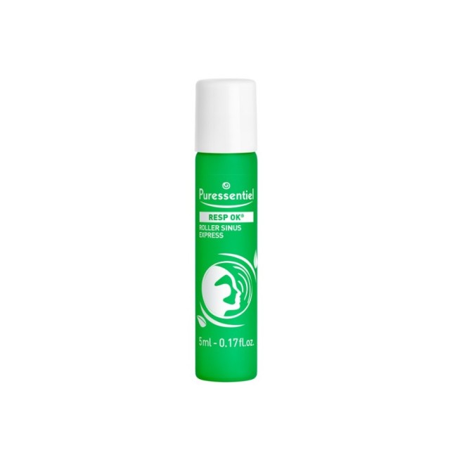 Puressentiel Respiratory Resp Ok Sinus Express Roll-On 5ml (Roll-On Κατά της Ιγμορίτιδας)