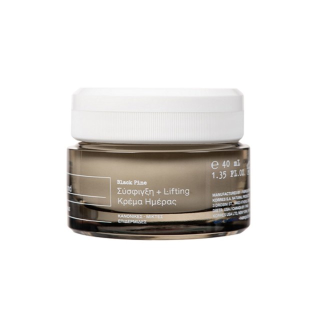 Korres Black Pine Bounce Firming Intense Moisturizer 40ml (Κρέμα Ημέρας για Σύσφιξη & Ανόρθωση του Π