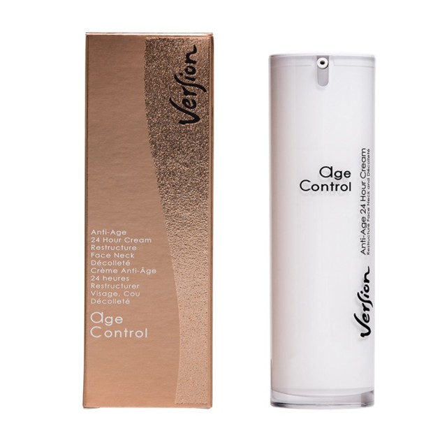 Version Age Control Anti-Age 24 Hour Cream 50ml (24ωρη Αντιγηραντική Κρέμα Προσώπου για Ξηρή/ Πολύ Ξηρή Επιδερμίδα)