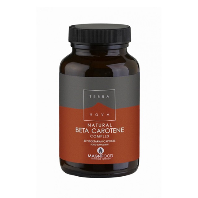 Terranova Beta Carotene Complex 50caps (Αντιοξειδωτική Δράση για την Ενίσχυση του Ανοσοποιητικού & Καρδιαγγειακού Συστήματος)